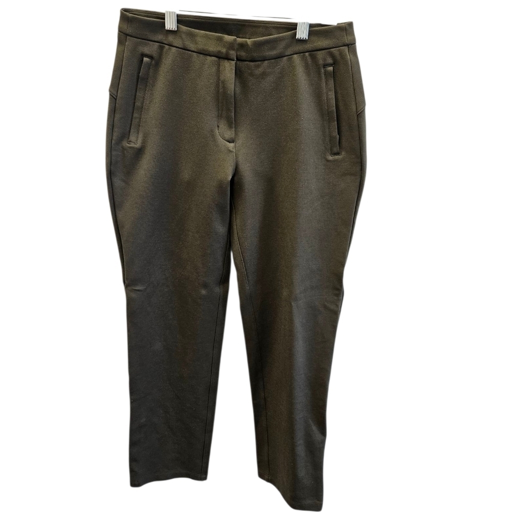 Lululemon Solid Olive Green Ankle Pants Womens